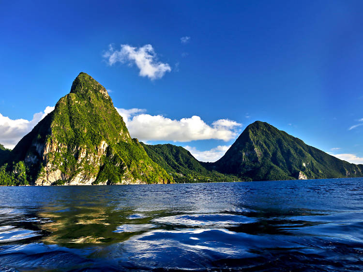 Take a hike up Gros Piton