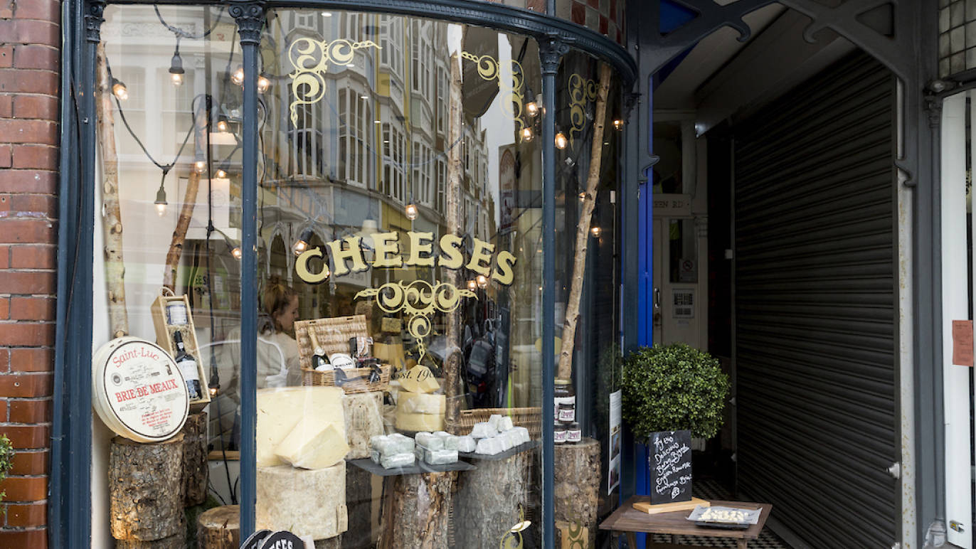 Cheeses Of Muswell Hill Shopping in Muswell Hill, London