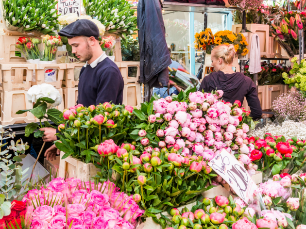 Mercado de flores de Colombia Road