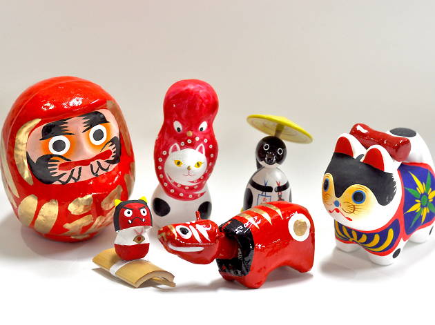 daruma kokeshi