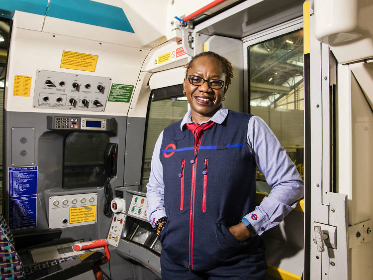 The tube driver with 20 years’ experience under her belt