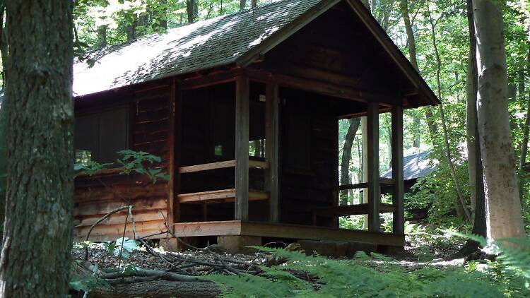 French Creek State Park is a great option for folks who want to go camping near Philadelphia. 