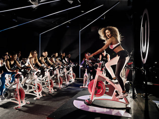 rhythmic spin class near me