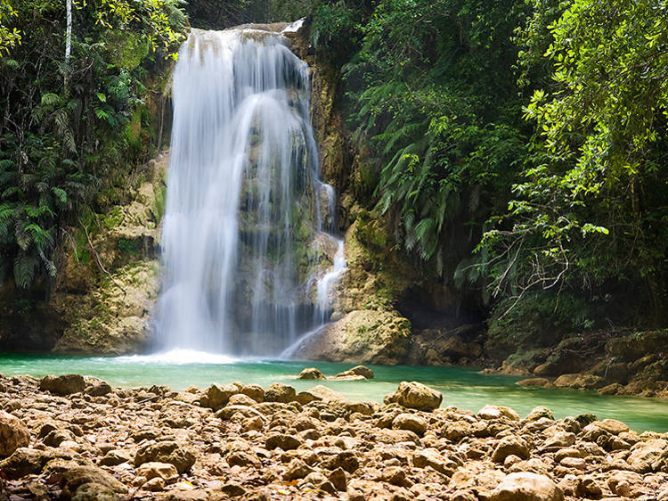 Go canyoning on the Damajagua River