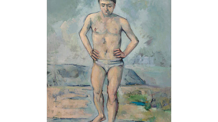 Paul Cézanne The Bather, 1885