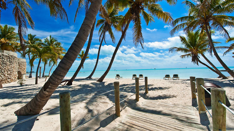 Key West beach, Florida