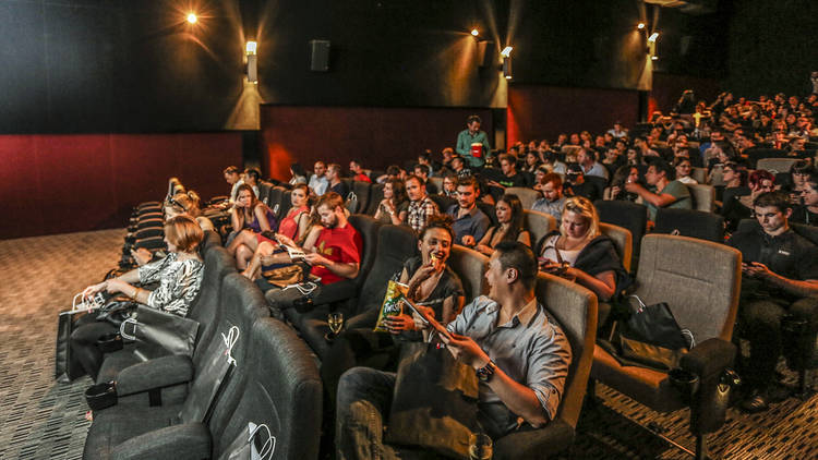 Cinema interior at Dendy Newtown