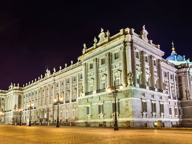 Palacio Real de noche Palacio Real de noche