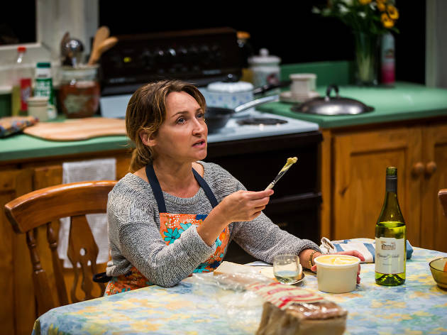 Shirley Valentine Ensemble Theatre 2018 feat Sharon Millerchip, photo credit: Anna Kucera Shirley Valentine__Ensemble Theatre