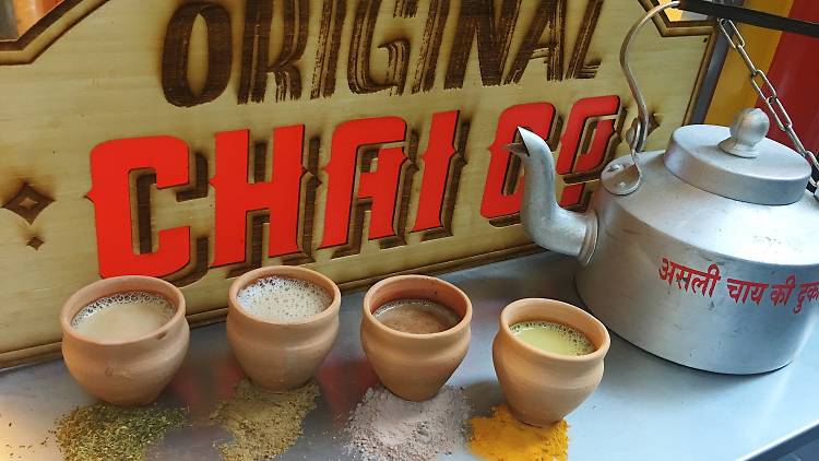 Original Chai Co chai van pop-up