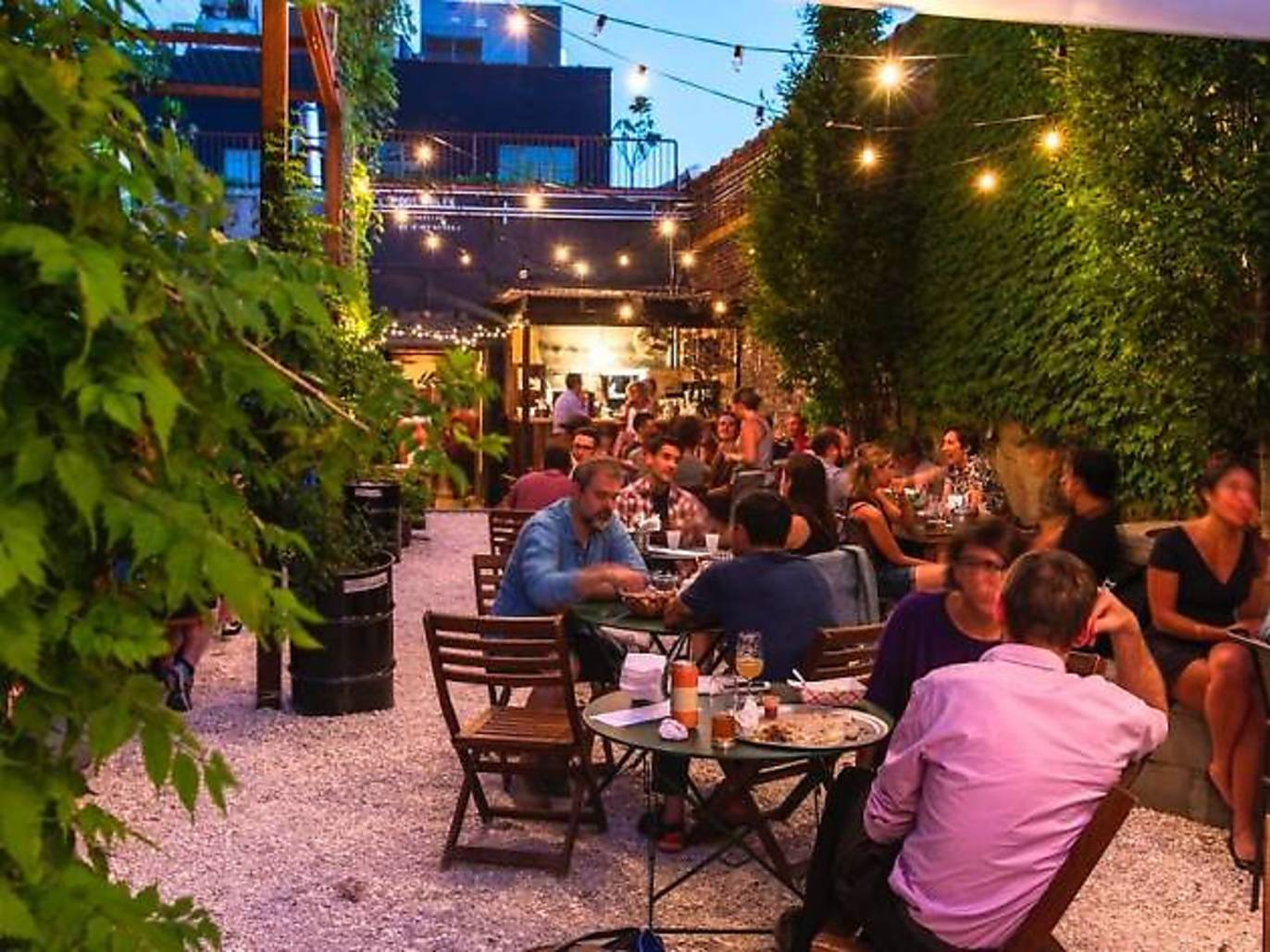 NYC's 26 best outdoor bars for drinks outside this season