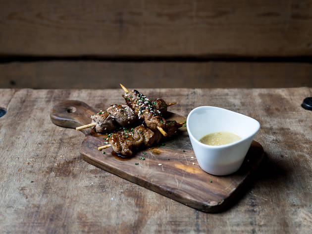 satay de cachaço pigmeu satay de cachaço pigmeu