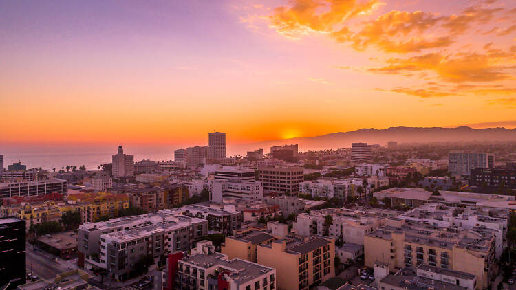 Los Angeles California Flag