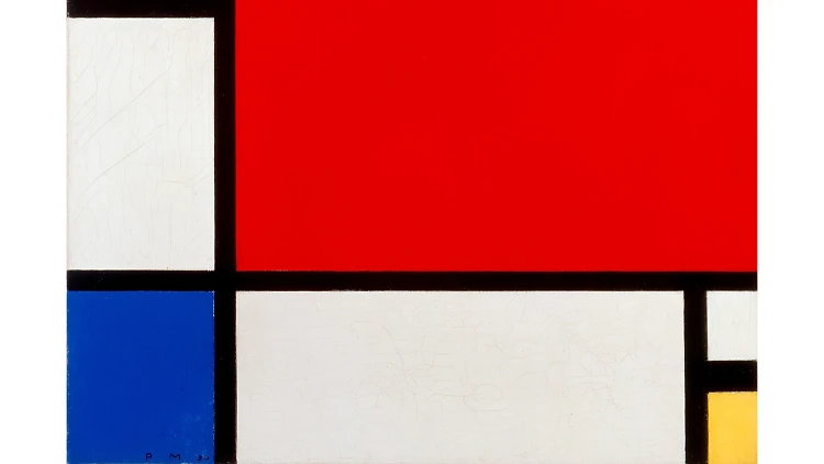 Piet Mondrian, Composition with Red Blue and Yellow, 1930 Piet Mondrian, Composition with Red Blue and Yellow, 1930