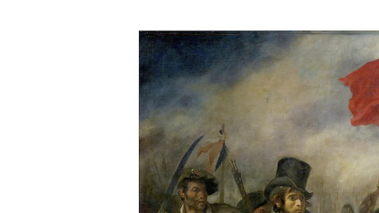 Eugène Delacroix, Liberty Leading the People, 1830 Eugène Delacroix, Liberty Leading the People, 1830