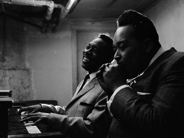 Otis Spann and James Cotton Otis Spann and James Cotton