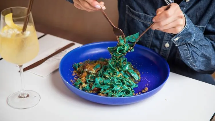 Pasta at Mark and Vinny's Spaghetti and Spritz Bar