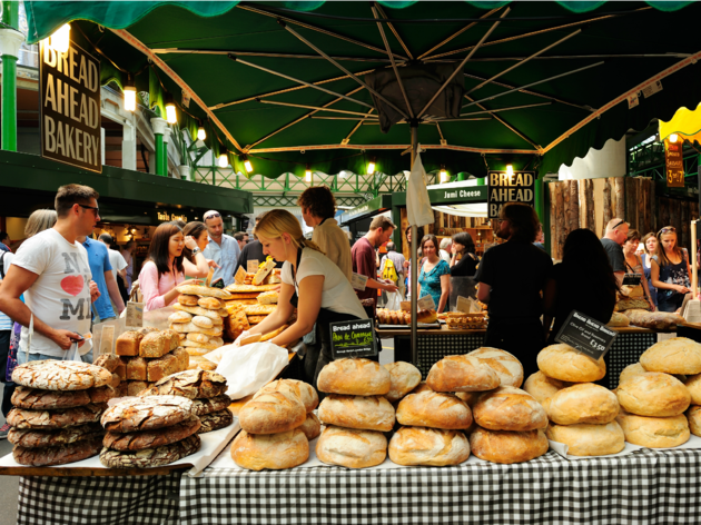 Borough Market Bread Stall Borough Market Bread Stall