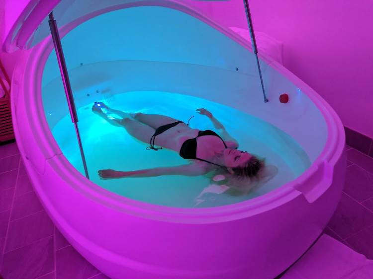 Find utter stillness in a float spa 