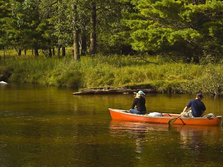 Learn to canoe in the Pine Barrens