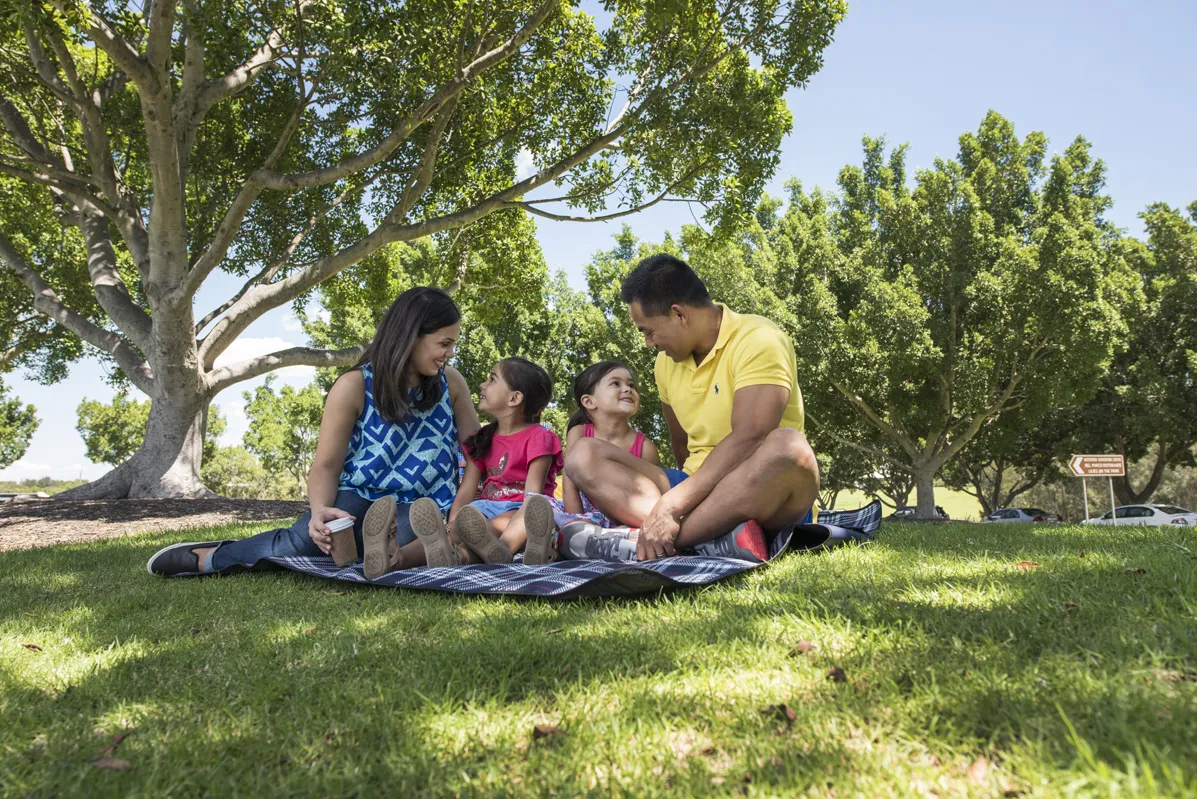 Sydney Olympic Park for families picnic