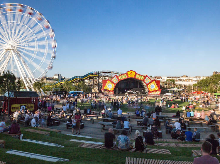 Go on vintage rides at the oldest-surviving amusement park in Great Britain