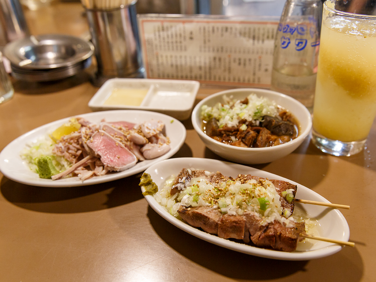 もつ焼き ウッチャン 新宿思い出横丁