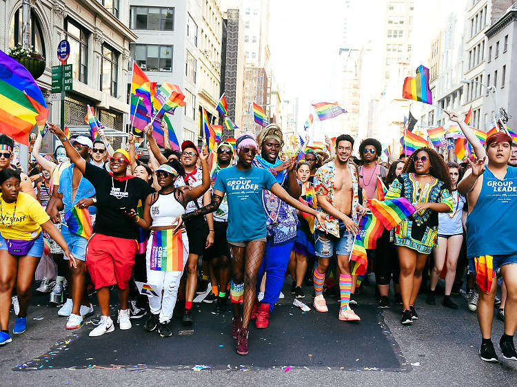 Nyc gay pride route ienaxre