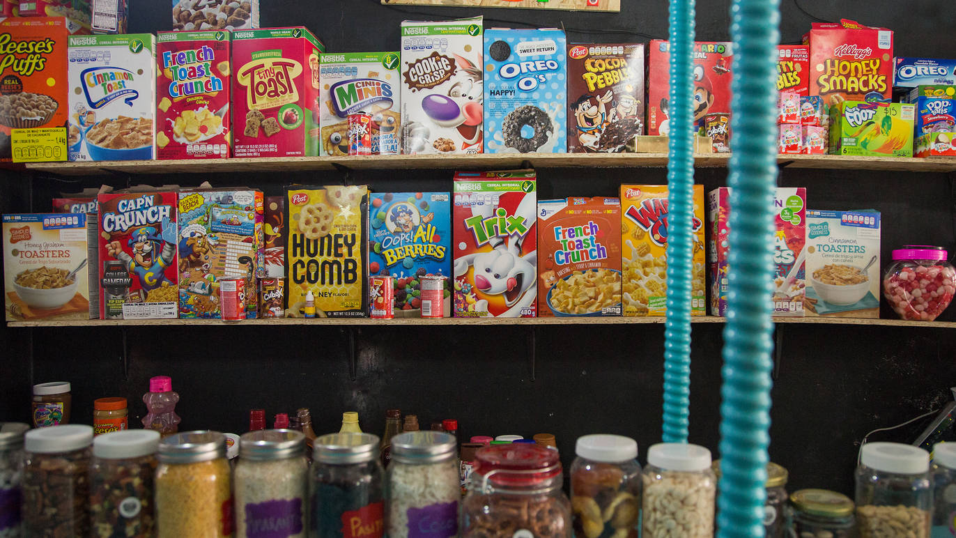 Restaurante de cereales en la Roma