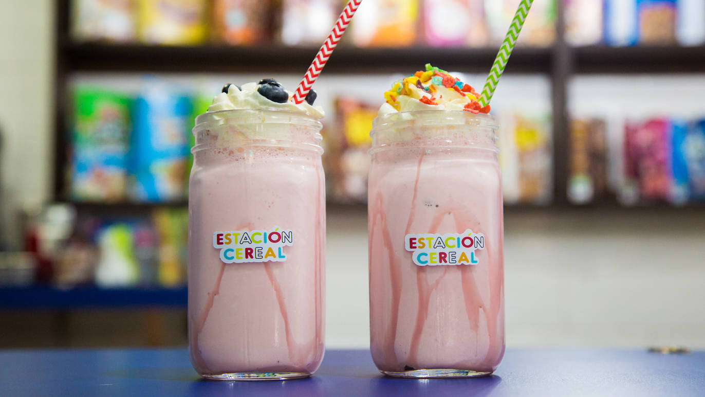 Restaurante de cereal en la Condesa