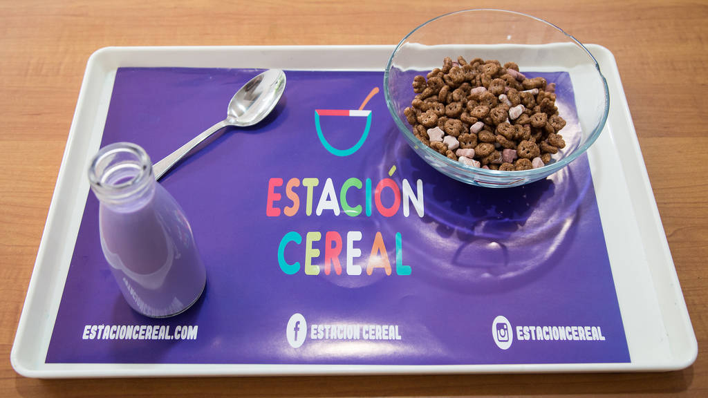 Restaurante de cereal en la Condesa