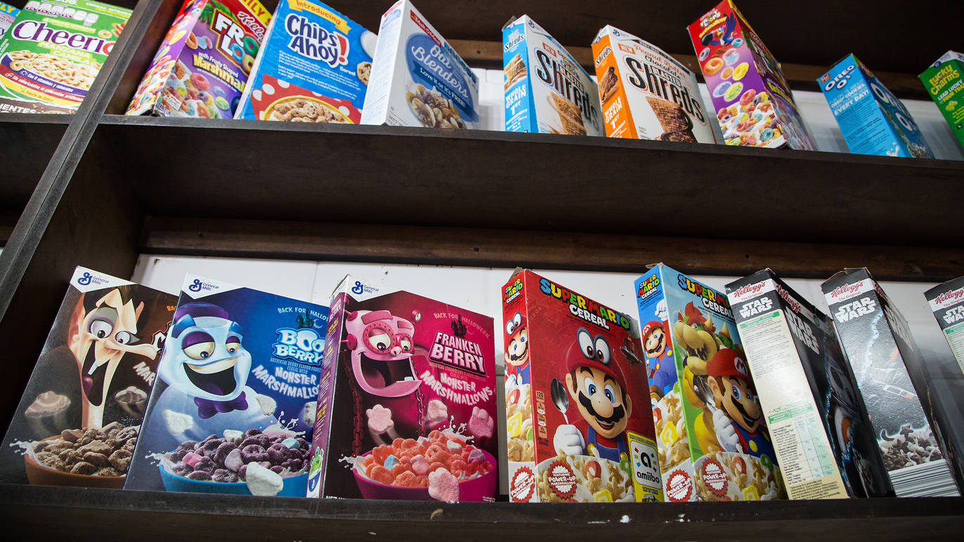 Restaurante de cereal en la Condesa