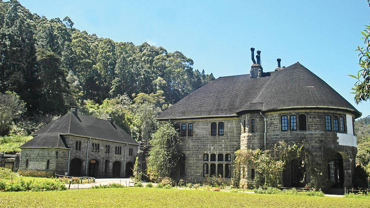 The Tudor style Adisham bungalow