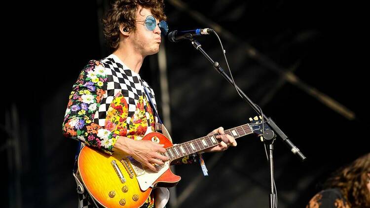 MGMT lead singer Andrew VanWyngarden.