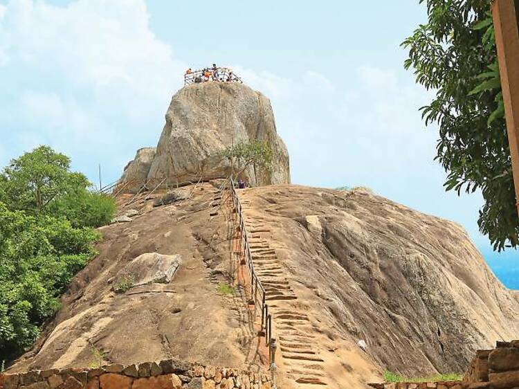 Mihintale in Anuradhapura, the cradle of Buddhism in Sri Lanka, is visited by devotees on Poson Poya.