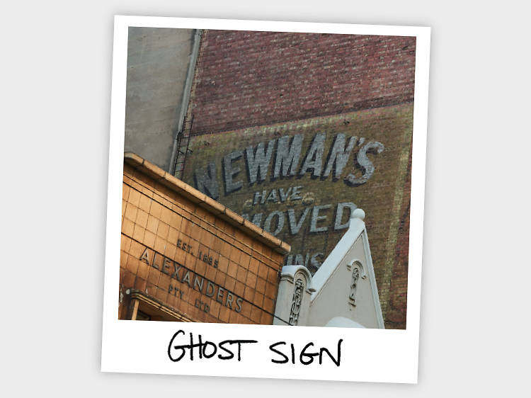 Ghost signs
