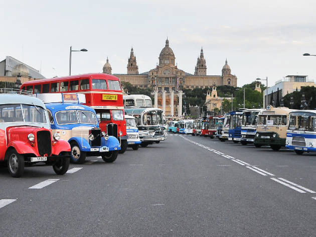 Ral·li Internacional d'autobusos clàssics Barcelona Ral·li Internacional d'autobusos clàssics Barcelona