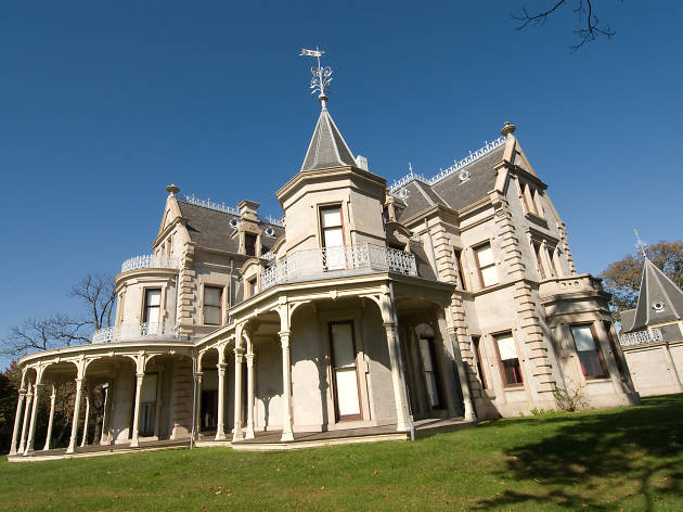 Norwalk,Lockwood Mansion,Antique Show Lockwood Mansion exterior in Fairfield County, Norwalk