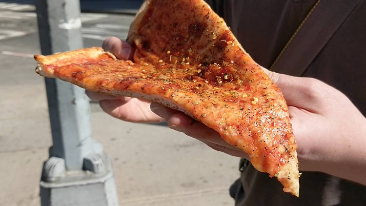 In Queens, the Perfect New York Slice That's Impossible to Fold - Eater NY
