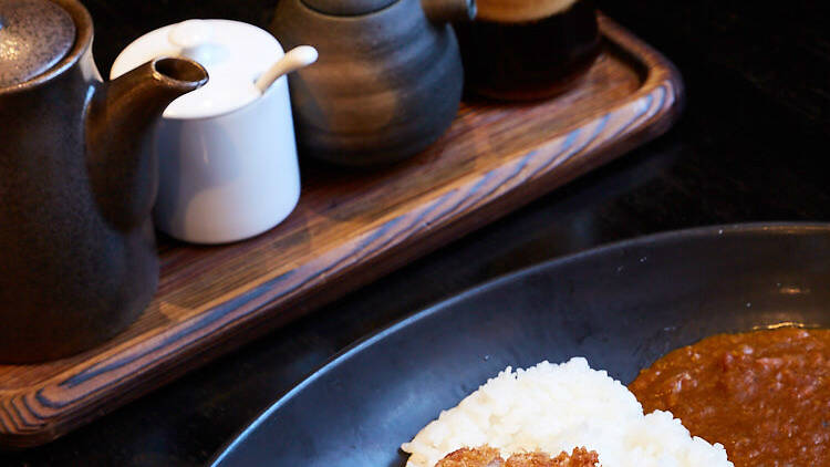 Chicken katsu curry set at Gypsy and Pig