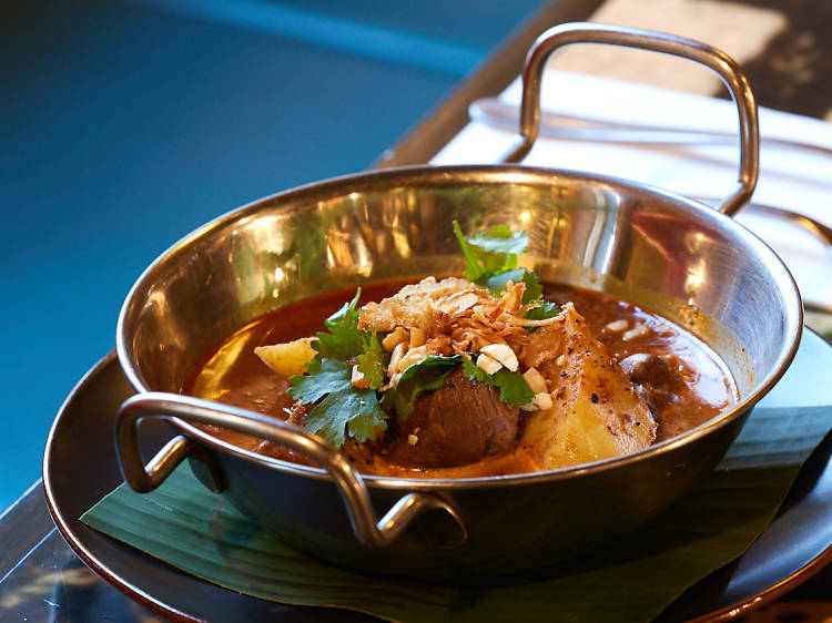 Massaman kae curry at Village People Hawker Food Hall