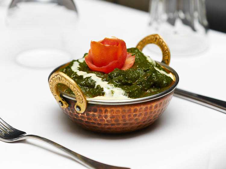 Saag aloo at Marigold