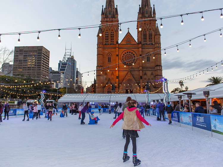 Go ice skating at Cathedral Square