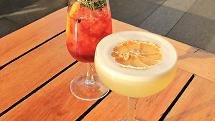 Have a May Gibbs-themed cocktail at Quay Bar