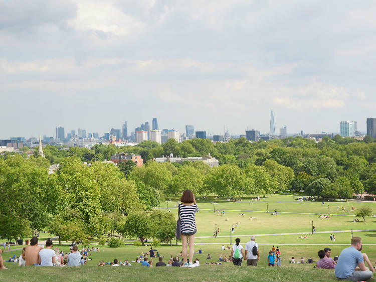 Admire the view from Primrose Hill