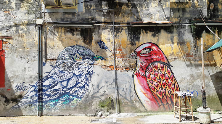 ‘Birds’ on Lorong Panggung