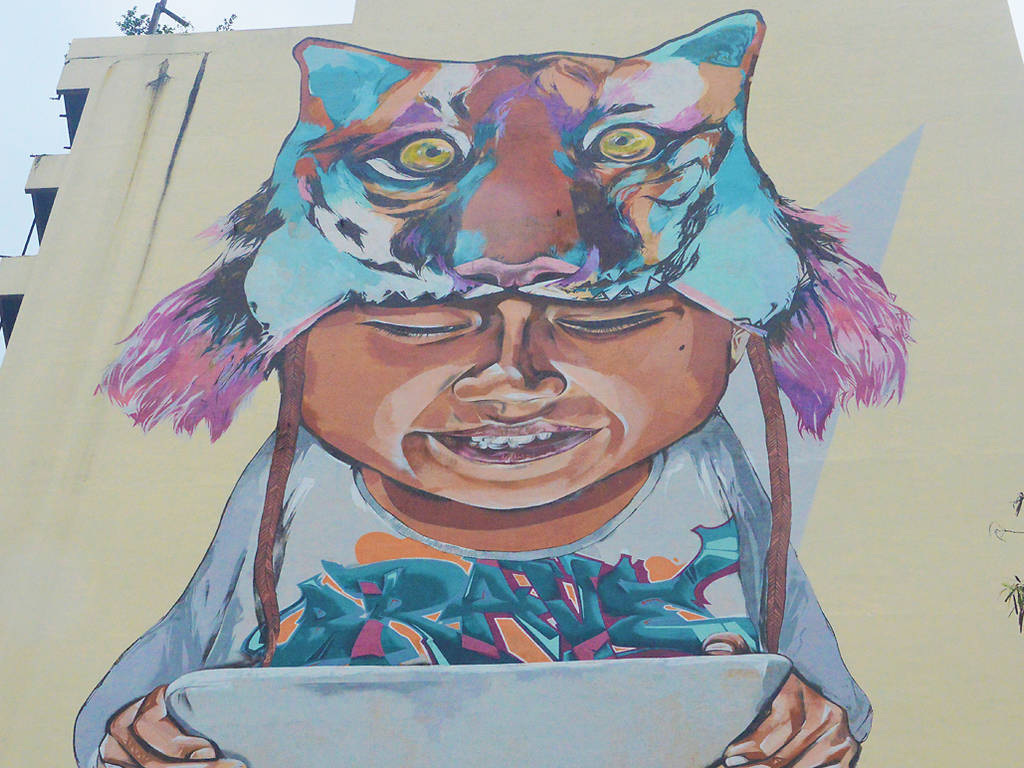 Best street art in Old KL