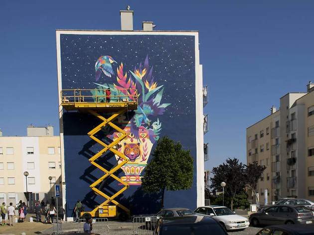 Arte urbana Marvila Kruella d'Enfer Arte urbana Marvila Kruella d'Enfer