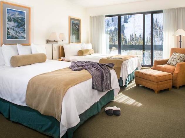 quiet hotel room near salt lake city international airport