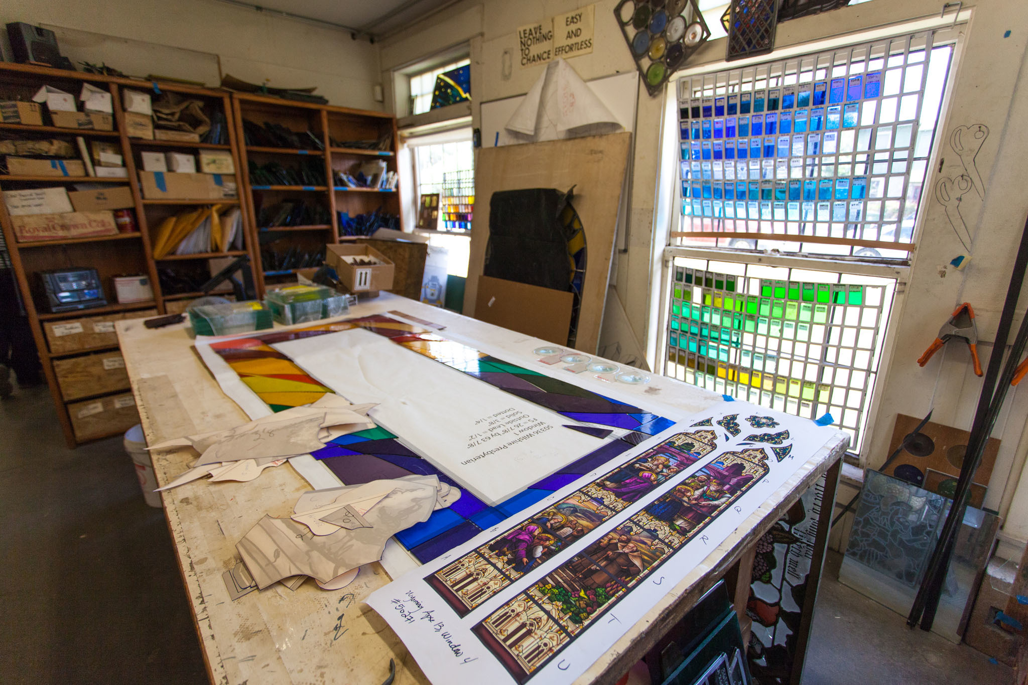 How L.A.’s most storied stainedglass studio makes the city’s finest work